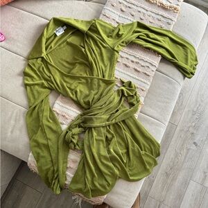 Princess Polly Olive Green Mini Dress